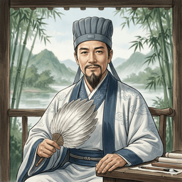 诸葛孔明头像