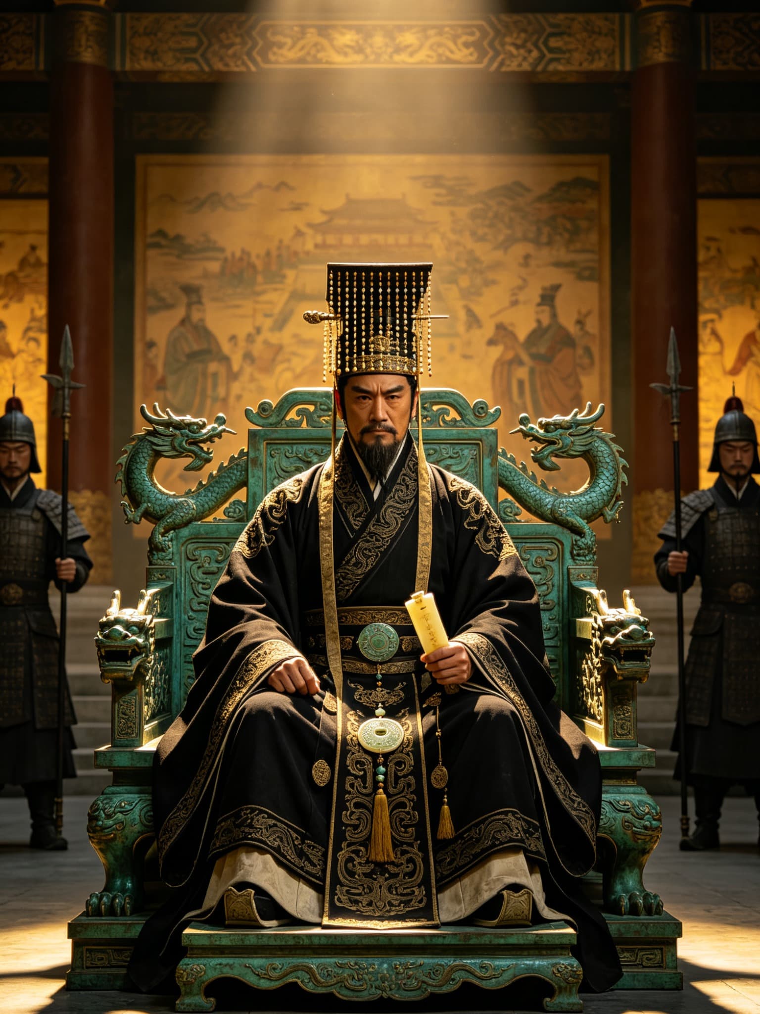 秦始皇头像